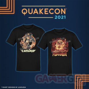 QuakeCon 2021 T shirt