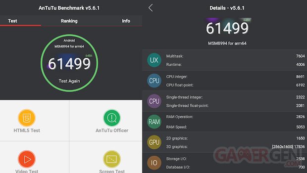 Qualcomm Snapdragon 810 benchmark AnTuTu