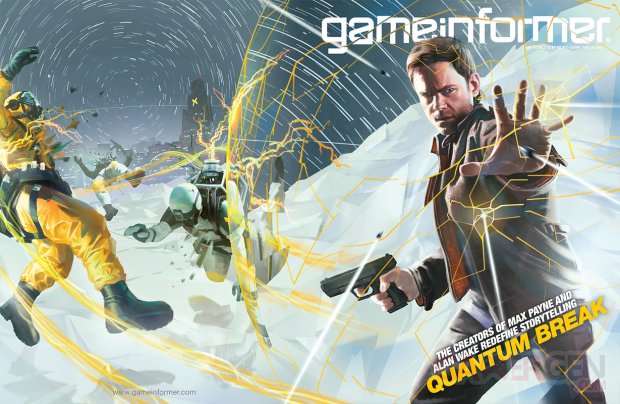 Quantum Break Gameinformer cover