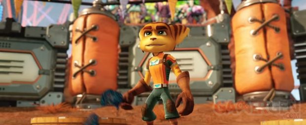 Ratchet & Clank story trailer head