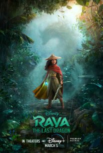 Raya and the Last Dragon poster Dernier Dragon affiche date sortie