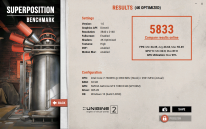 Razer Blade Pro Test Benchmark Superposition Benchmark v1.0 5833 1503387621