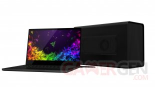 Razer Blade Stealth [2019] 4K Display with Razer Core X   PNG