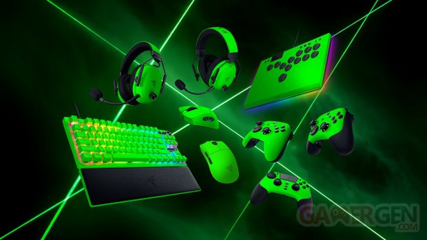 Razer collection Esports Green01
