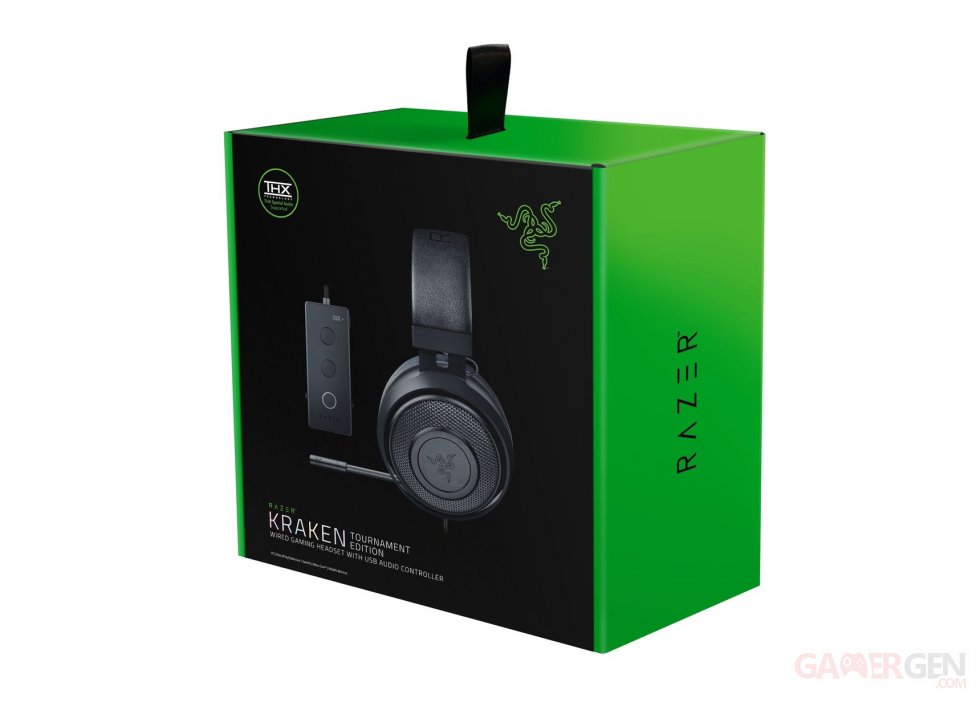 Razer Kraken Tournament Edition Black [2018] 3D Box Front