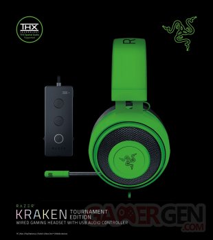 Razer Kraken Tournament Edition Green [2018] Cover Page 210mm x 237mm