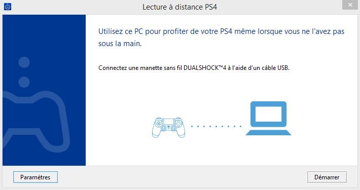 Remote Play Lecture a distance tuto PS4 PC Mac images demarrer (5)