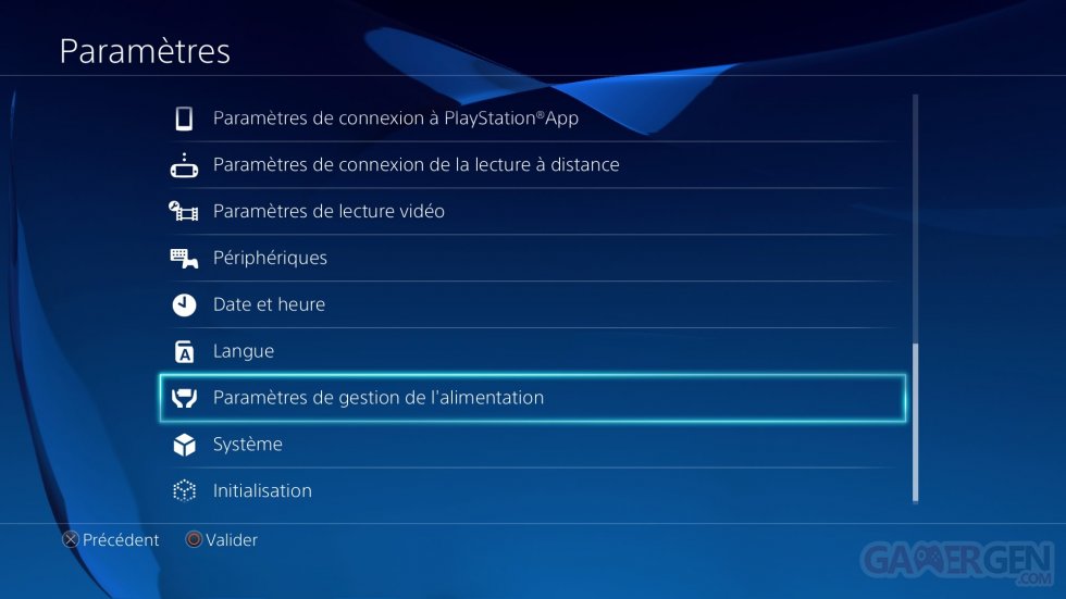 Remote Play Parametres sur PS4 tutoriel (4)