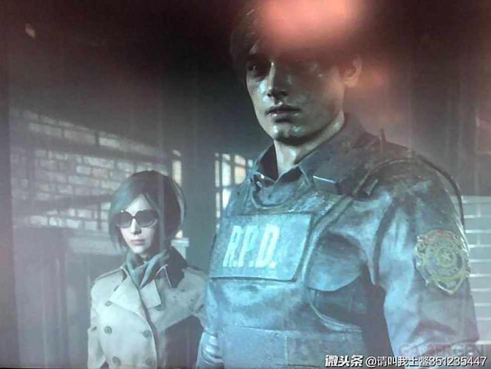 Resident Evil 2 images leak fuite ada wong