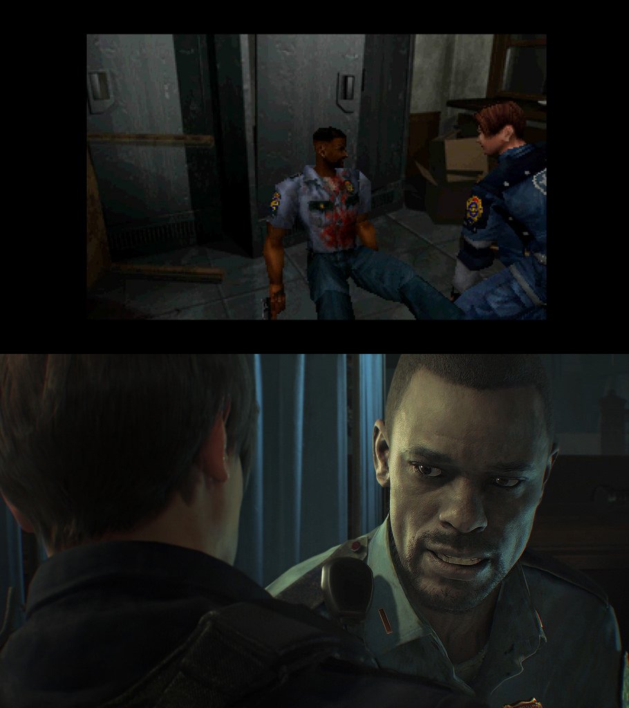 Resident Evil 2 Remake comparaison image (2)