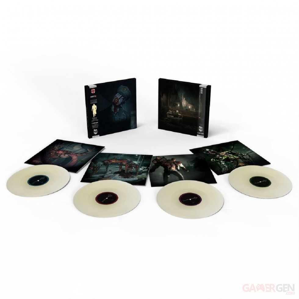 RESIDENT EVIL 2 Remake Laced Records Vinyles (2019) (LIMITED EDITION X4LP BOXSET)