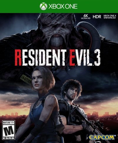 Resident Evil 3 Cover jaquette image Xbox One