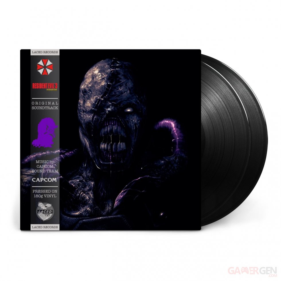 Resident Evil 3 Nemesis Deluxe Double Vinyle (3)