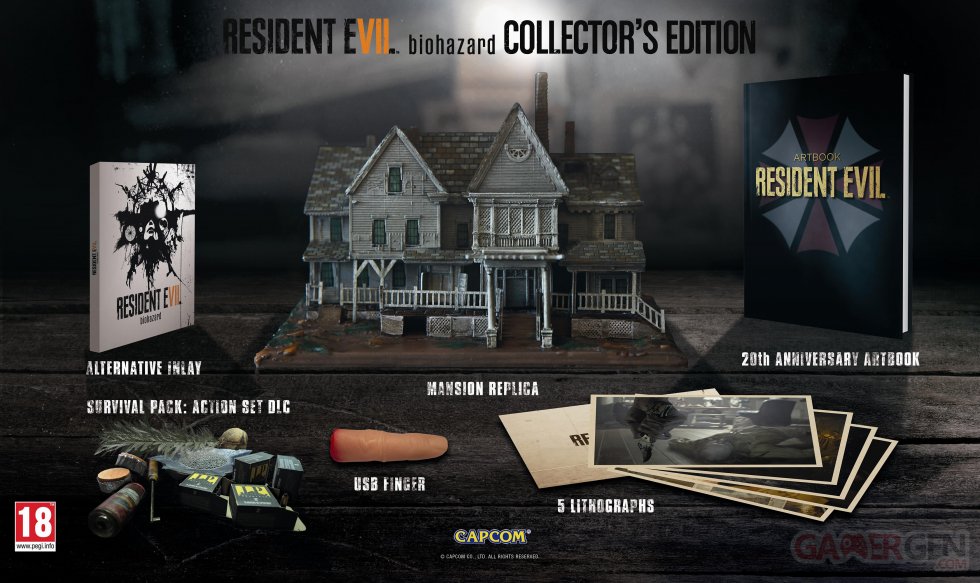 Resident Evil 7 Biohazard collector edition steelbook images (1)