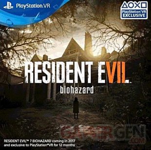 Resident Evil 7 Biohazard PlayStation VR image