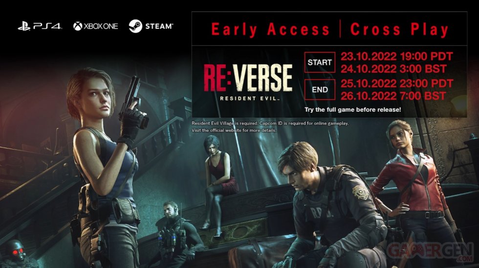 Resident Evil RE Verse early access