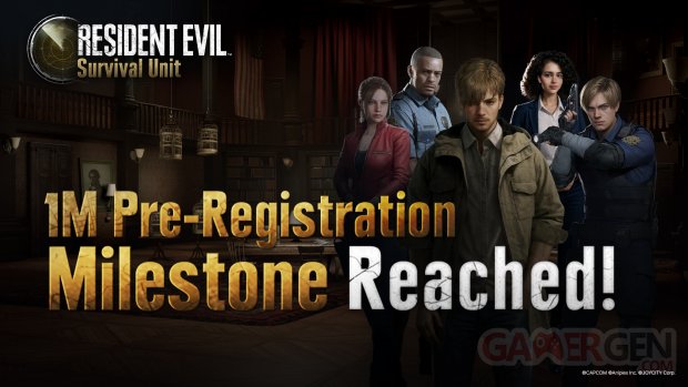 Resident Evil Survival Unit 1 million préinscriptions