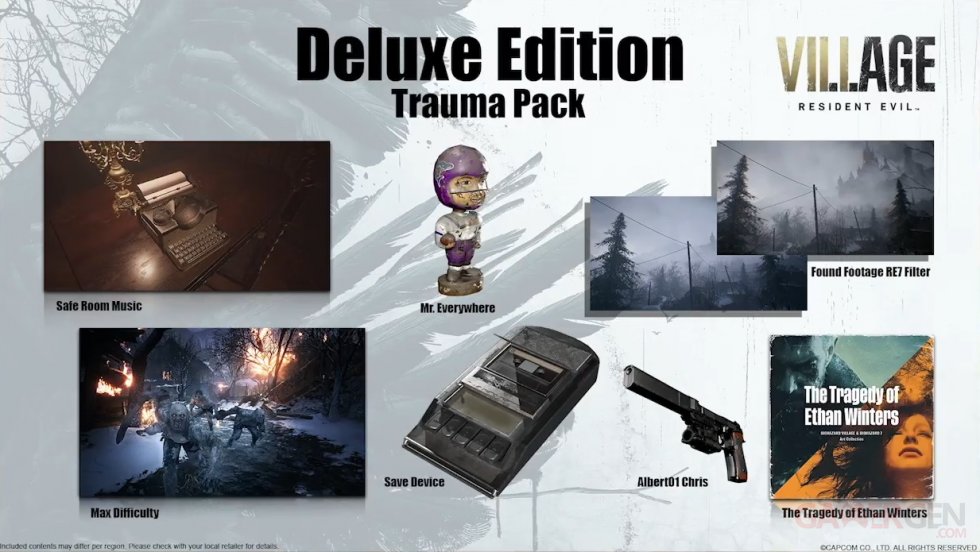 Resident evil village trauma pack что это