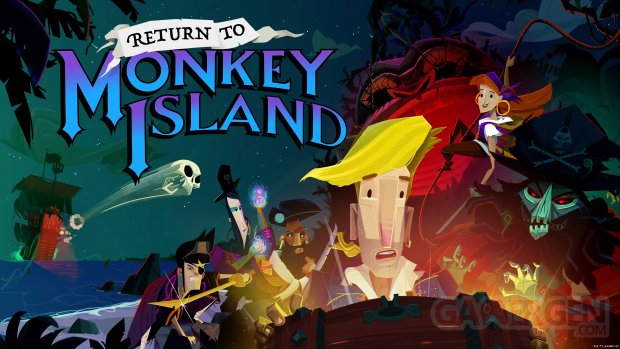 Return to Monkey Island key art