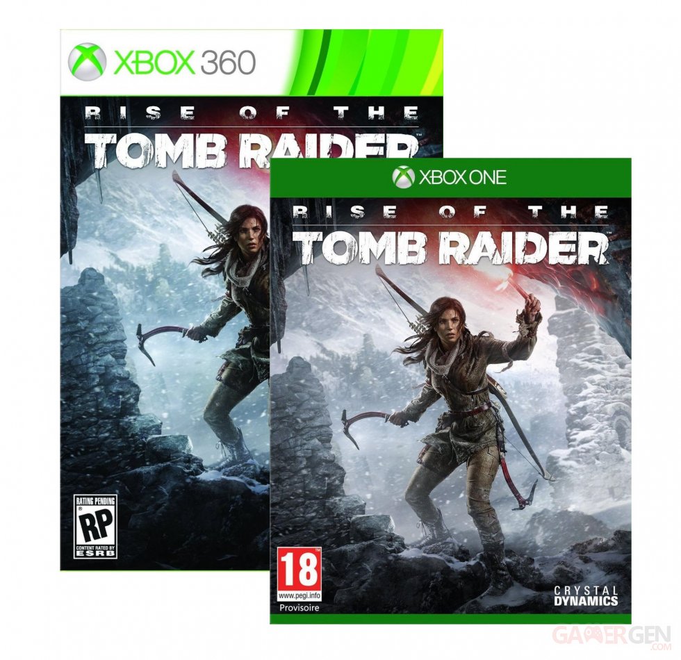 Rise of The Tomb Raider couverture