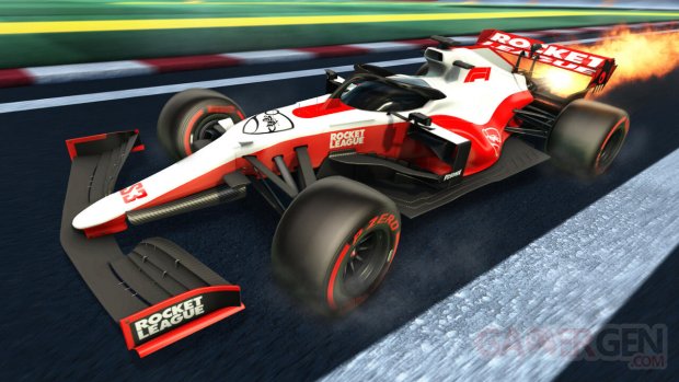 Rocket League Formula 1 Fan Pack voiture