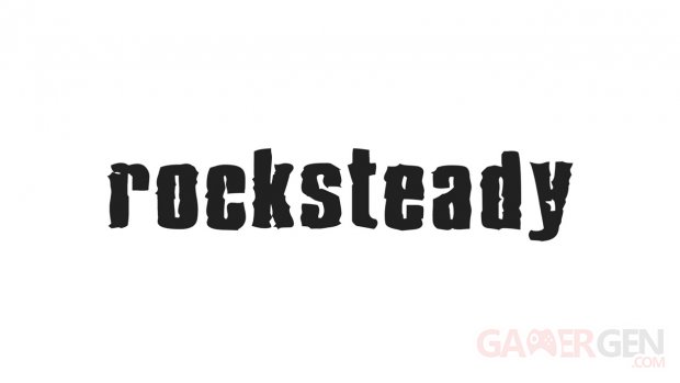 rocksteady logo white