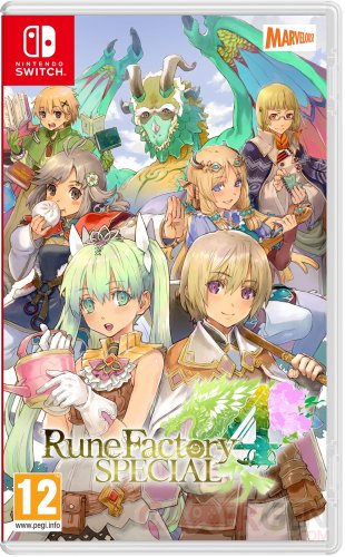 Rune Factory 4 Special jaquette 23 01 2020