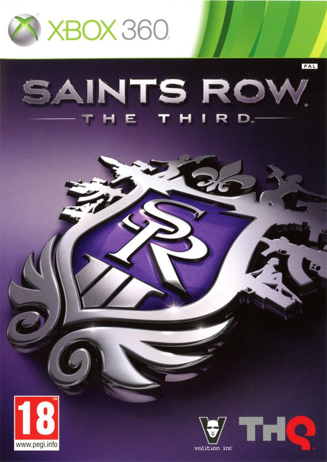 saints row the third jaquette xbox 360