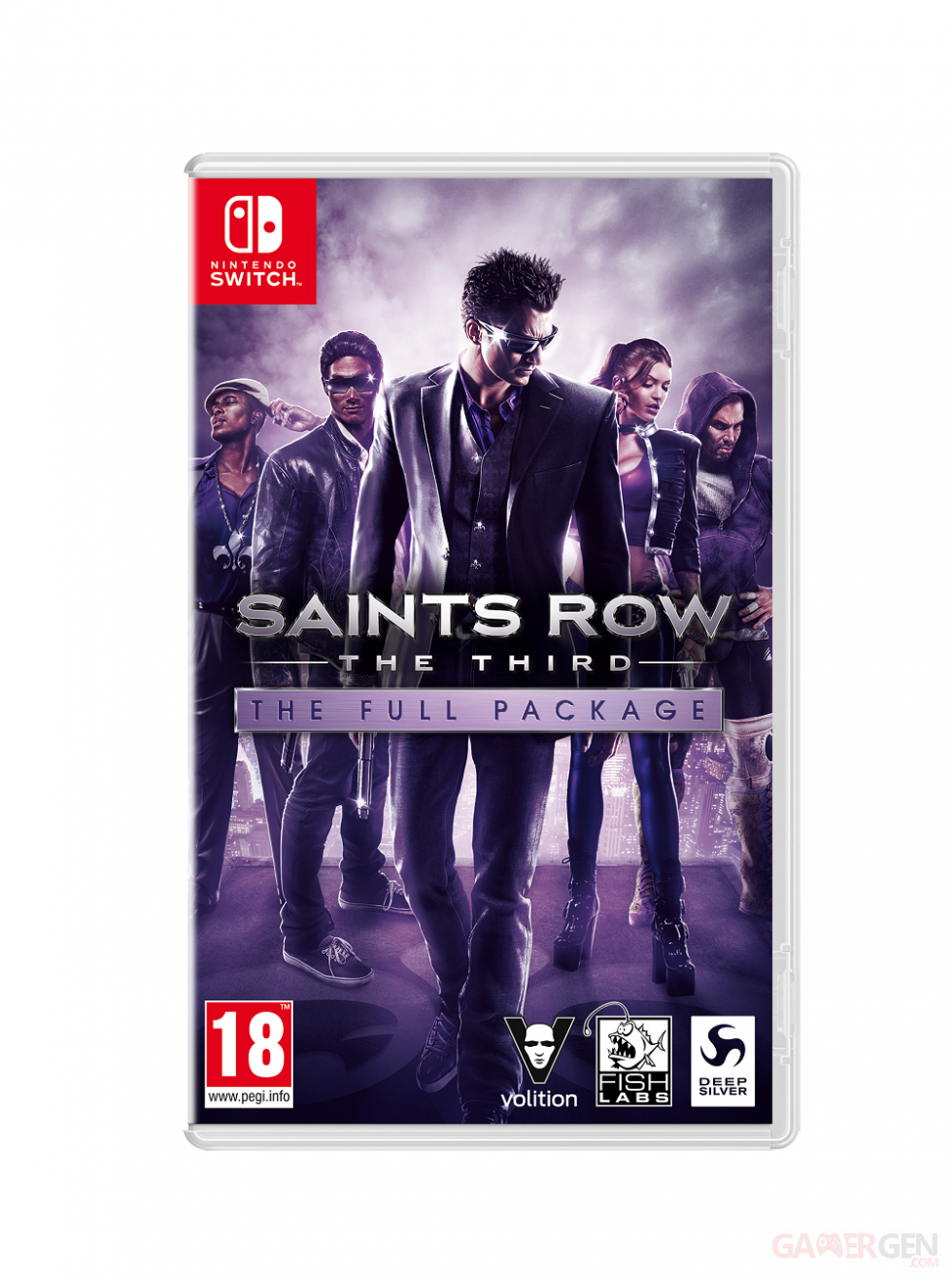 Saints Row The Third The Full Package Jaquette Cover