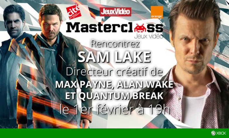 Sam Lake masterclass