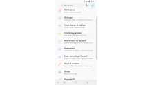 Samsung Galaxy S9 screen 01_Settings