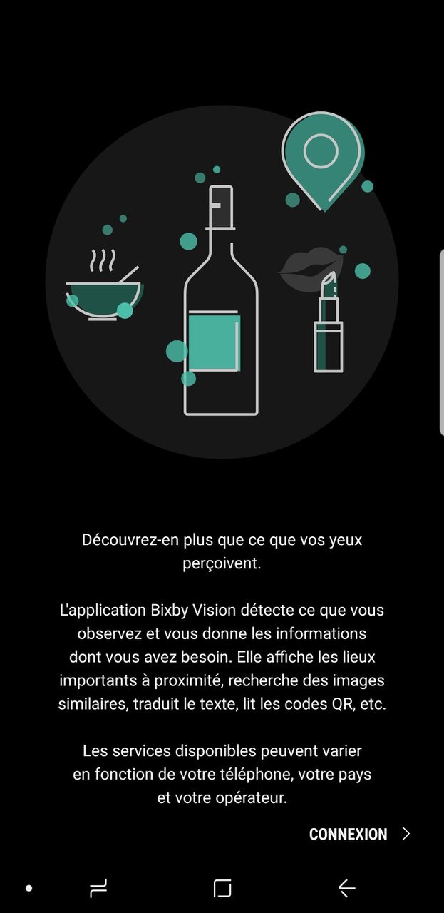 Samsung Galaxy S9 screen 03_Bixby Vision