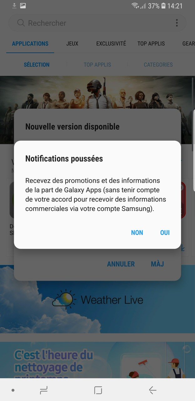 Samsung Galaxy S9 screen 07_Galaxy Apps