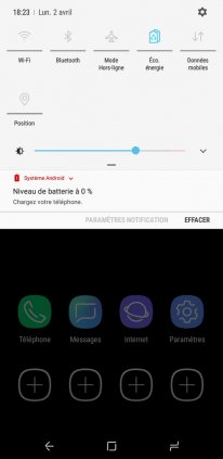 Samsung Galaxy S9 screen 12 Launcher