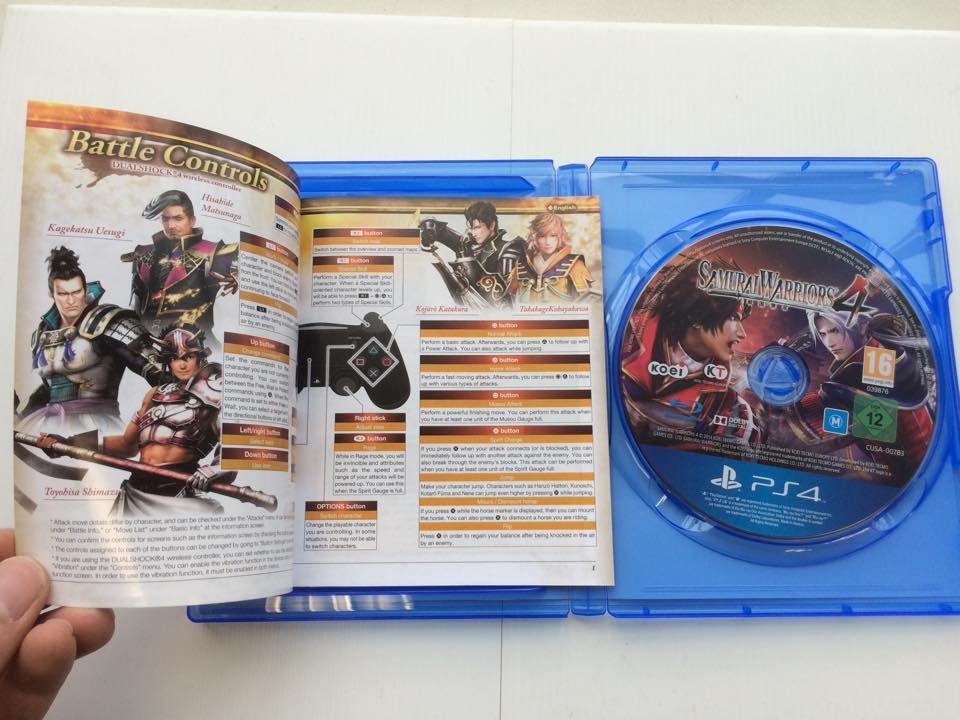 Samurai Warriors 4 edition collector  (3)