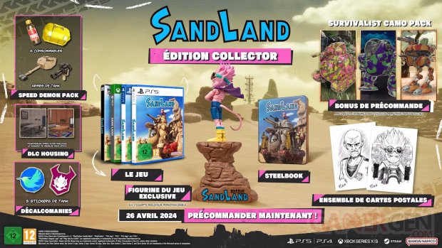 Sand Land édition Collector 13 01 2024