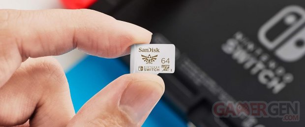 SanDisk microSDXC UHS I card for Nintendo Switch 64GB