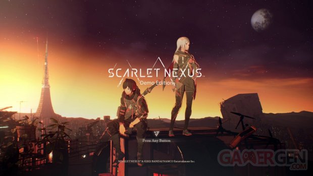 Scarlet Nexus démo jouable head
