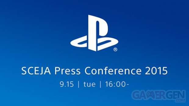 SCEJA Press Conference 2015 TGS tokyo game show