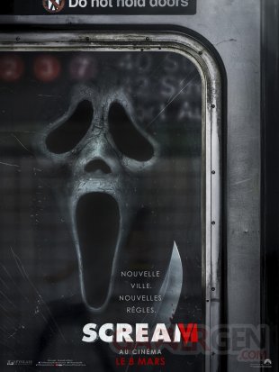 Scream VI 6 2023 14 12 2022 poster affiche date sortie