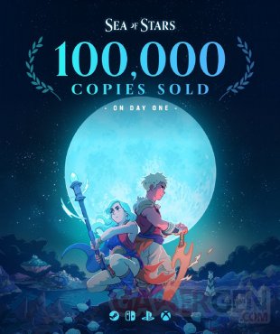 Sea of Stars 100 000 ventes sales