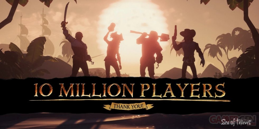 Sea of Thieves 10 millions joueurs
