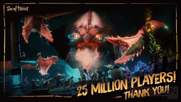 Sea of Thieves 20 10 2021 25 millions joueurs