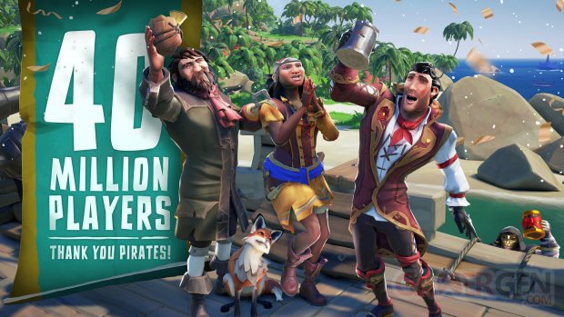 Sea of Thieves 40 millions joueurs