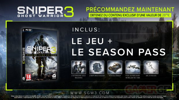 Season Pass Edition Sniper Ghost Warrior 3 (1)