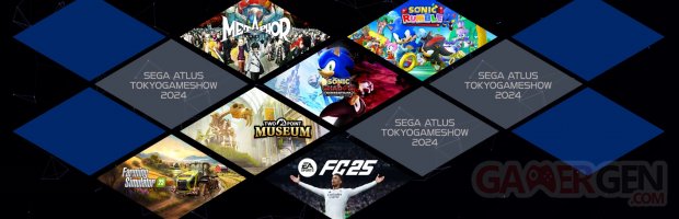 SEGA Atlus Tokyo Game Show line up 12 09 2024