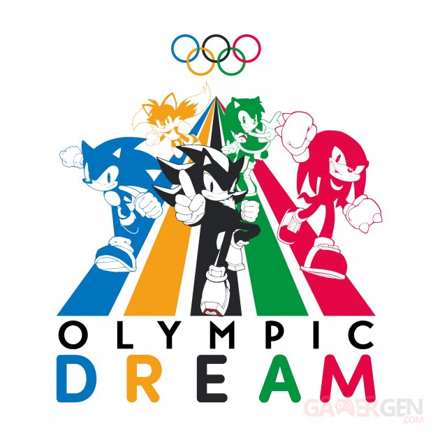 SEGA CIO Comité International Olympique Sonic 03