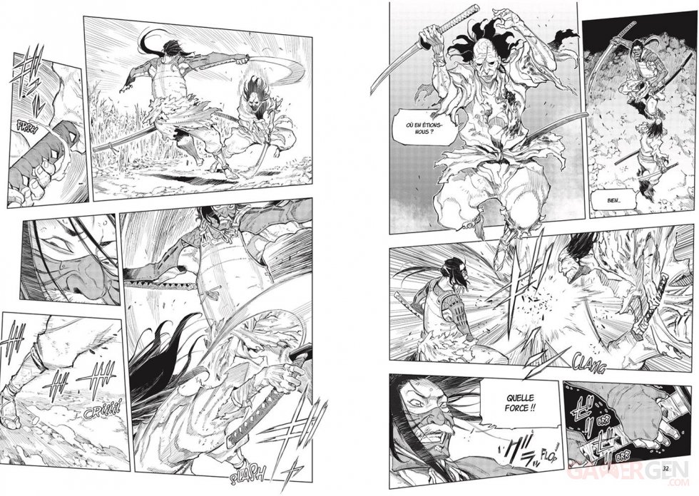 Sekiro Hanbei l'immortel Manga Mana Books (2)