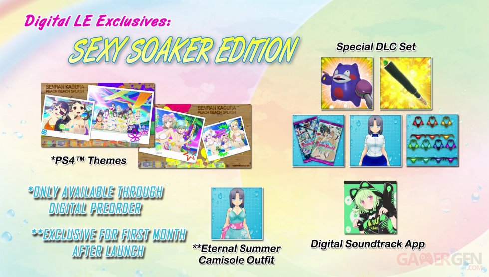 Senran Kagura Peach Beach Splash Sexy Soaker Edition