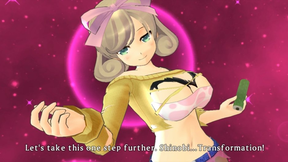 SENRAN KAGURA SHINOVI VERSUS (PC) - Release Date Announcement Trailer (6)